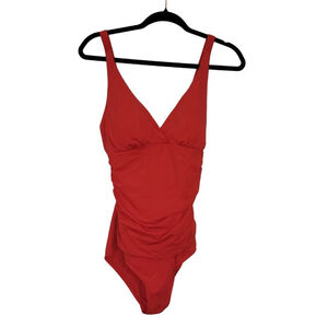 Women's Jantzen Red One Piece Swimsuit Size 8